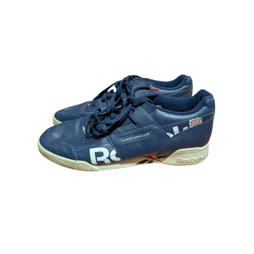 Reebok Classic Concept Sample Men's 13 Navy Blue Rare Promo Sneaker
